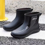 Mehed Vihmasaapad Kokakingad Kalastusjalatsid Vabaaja veekindel Mugav Mood Libisemisvastane Tugev Kulumiskindel Trend Suur suurus 39