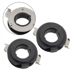 2tk H7 LED-adapteri aluse esitulede pesa hoidik BMW jaoks Mercedes jaoks Benz jaoks Buicki jaoks pirnid adapterid s&otilde;idukid tarvikud CHINA