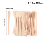 100 tk puidust kohvisegamispulki, k&uuml;lma joogi segamispulki, biolagunevad n&otilde;ud, kohvipulgad 13*1.5cm