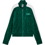 Puma V&auml;rviplokkide T&otilde;mblukuga Seisva Kraega Pikkade Varrukatega Jakk Naiste Jakid M&uuml;ndi-Tee 627432-86 XS