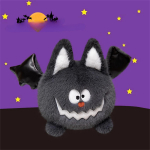Armas Halloweeni peo pl&uuml;&uuml;sis m&auml;nguasi Pehme pl&uuml;&uuml;sis t&auml;idisega kummitus k&otilde;rvits nahkhiire &auml;mblik plush m&auml;nguasi Kawaii pehme m&auml;nguasi Halloweeni kingitus s&uuml;nnip&auml;evaks