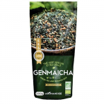 Th&eacute; vert Bio et riz complet Genmaicha 200 g