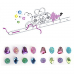 Coffret diad&egrave;mes de princesse &agrave; customiser - pierres pr&eacute;cieuses multicolores