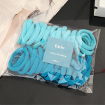 50 tk/komplekt Elastsed juuksepaelad T&uuml;drukutele Juukseaksessuaarid V&auml;rviline nailonist peapael lastele Scrunchie kingitus