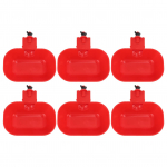 6 TK automaatsed kodulindude joogikausid, suured paksenevad ABS-jootmiskaussid kassikoera kanapartile