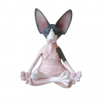 Avaleht Laud Loominguline k&auml;sit&ouml;&ouml; Meditatsioon Jooga &Otilde;nnelik kass Eriskummaline Buddha Sfinks Kujuke Kunstkaunistus Skulptuur V&auml;lisaia Kuju