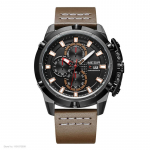 Luksuslik meeste k&auml;ekell Moodne nahkrihm Kvartsist spordikellad Kalender Veekindel Vabaaja kell Meeste Relogio Masculino sinine