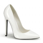 13 cm K&otilde;rge Kontsaga Terava Otsaga Stilettod Kerge Suuga Mitmek&uuml;lgsed Lihtsad Professionaalsed T&ouml;&ouml;ks Elegantsed Naiste Kingad Pumbad YKC 34 valge