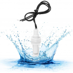 2tk veetaseme anduri ujukl&uuml;liti k&uuml;ljele paigaldatud valge PP plastik 16mm DC0110V