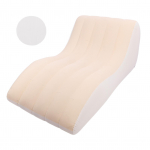 T&auml;ispuhutav lamamistool diivan PVC mugav kaasaskantav magamiseks kempinguks diivanvoodi koju piknikule matkamiseks beež