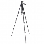 4-osaline reguleeritava k&otilde;rgusega statiiv, kerge alumiiniumsulamist statiiv 167 cm kaameratelefoni t&auml;itmiseks