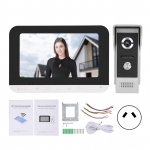 Video uksekell 7-tolline TFT LCD Intercom Uksetelefon Juhtmega Wifi Kaugjuhtimisega Avamine Monitor