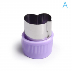 1 tk k&ouml;&ouml;giviljal&otilde;ikuri plastikust k&auml;epidemega roostevabast terasest puuviljade l&otilde;ikamise k&ouml;&ouml;gividinad