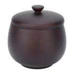 Hapu Jujube puidust maitseainepurk Jaapani ohutu tolmukindel klassikaline Flip Top v&uuml;rtsipurk KitchenLogile L