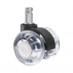 Kontoritooli rattad 50 kg kandev&otilde;imega lihtne paigaldus universaalne m&ouml;&ouml;bli ratastooli vaigistatud rataste varuosad Black-Dust Plate