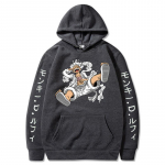 New Gear Fifth Luffy tr&uuml;kitud Anime kapuutsid Sun God Graphic 90ndate pullover vabaaja t&auml;navar&otilde;ivad unisex s&uuml;gis- ja talver&otilde;ivad XXL