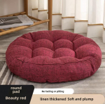 Ergonoomiline tatami toolipadi kontorisse ja elutuppa Large Round: 55cm, Thick 10-12cm