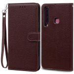 A9 2018 &uuml;mbris Samsung Galaxy A9 2018 jaoks &Uuml;mbris Klapp-rahakoti kate Nahast &uuml;mbris Samsung A9 2018 A920F A920 GalaxyA9 jaoks Kate For Galaxy A9 2018