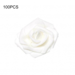 50/100 tk vahtplastist v&otilde;ltsroosid kunstlilledega pulmakimbude peokaunistus 50pcs helesinine v&auml;rv