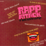 LP plaat VARIOUS Rapp Attack POS10005 POSSE RECORDS 1988 USA Rap HipHopRB Kasutatud