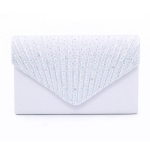 Mood naiste pidu Brial &Otilde;htune Clutch K&auml;ekott Rahakott Diamante Naiste kotid 21*5*13cm must