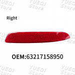 BMW X5 X6 E70 E71 2007&ndash;2013 jaoks Auto tagumise p&otilde;rkeraua vasak/parem helkur lamp punane l&auml;&auml;ts 63217158949 63217158950 pidurituli