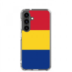 Coque T&eacute;l&eacute;phone &ndash; Samsung &ndash; Galaxy S24 Plus &ndash; Drapeau Roumanie &ndash; Supp &ndash; Mitmev&auml;rviline