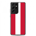 Coque T&eacute;l&eacute;phone Drapeau de l'Autriche Samsung Galaxy S21