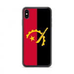 Coque T&eacute;lephone Drapeau Angola &ndash; iPhone XS Max
