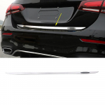 Mercedes Benz A-klassi sedaanile W177 A180 A200 A250 auto tagumise pagasiruumi ukse tagaluugi viimistlus roostevabast terasest l&auml;ikiva kaunistusega kleebis