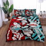 Howli lossi tekikottide komplekt ilma linadeta King Queen Double Full Twin Single Suurusega Voodipesu Komplekt 135x200cm