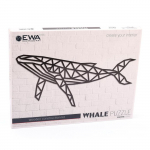 Puzzle Mural En Bois - Baleine 89 Cm must