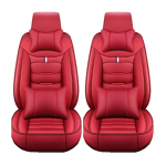 Suzuki JB23W JIMNY 1998-2018 Autoistmekate, Nahkmaterjal, Veekindel, Igasuguse ilmaga, Auto Comes with a pillow punane