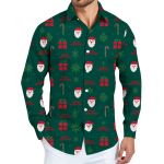 Meeste j&otilde;ulus&auml;rk j&otilde;ulutr&uuml;kiga pikkade varrukatega n&ouml;&ouml;pkinnitusega s&auml;rk M