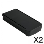2x Convenient Storage Drawer Table under Desk Organizers Hidden Self Multifunctional