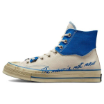 Ader Error x Converse Chuck 70 Create Next: Uus pole Uus Unisex tossud Kreemjas Valge Sinine A04455C 38