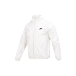 Nike kirjalogo tr&uuml;kiga seisva kraega spordiklassikaline jakk meeste jakid valge DX0673-030 L