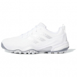 Adidas CodeChaos 25 naeladeta golfiketsid Valge H&otilde;bedane Metallik Meeste tossud Pilvevalge Hall-Kaks ID8732 43⅓
