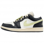 Air Jordan 1 Low Fall League Naiste tossud Must Valge Antratsiit HQ3009-003 38