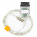 K+DCAN BMW E-seeria jaoks FTDI FT232RL l&uuml;litiga K DCAN BMW jaoks OBD 2 OBD2 Skanner Koodilugeja OBDII Auto Diagnostika Autot&ouml;&ouml;riistad valge