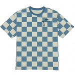 Vans Natural Bounty Moodne Lihtne Mitmek&uuml;lgne L&uuml;hikeste Varrukatega T-s&auml;rk Unisex Topid Sinine Beež VN000GR8CSC1 M