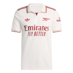 Adidas Originals Authentics Arsenal Kolmas 25/26 Hooaeg M&auml;ngija Versioon L&uuml;hikeste Varrukatega Jalgpallis&auml;rk Meeste &uuml;laosad JI9554 3XL