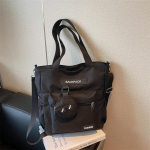 Uus mood reisimiseks, t&ouml;&ouml;le, pendelr&auml;ndeks k&auml;ekott suure mahutavusega &otilde;ppekott, lihtne vabaaja &otilde;lakott, crossbody pruun