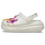 Crocs Eva &Uuml;mara varba paksude talladega klounid Naiste jalatsid Valge 211629-100 36-37