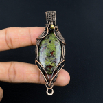 Draakonivere Jaspis 999 Vasktraadiga &Uuml;mbritsetud Ripats, K&auml;sit&ouml;&ouml;na Valmistatud Gemstone Ripats Ehted, Kingitused Abikaasale T&auml;iesti Uus Ripats 2.55 inches