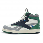 Nautica, Reebok Nautica X Reebok BB 4000 II Mid Moodne Mitmek&uuml;lgne Mugav Retro Korvpallijalatsid Unisex toss Valge Roheline 100245907 38.5