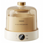 Intelligentne klaasist jogurtikeetja: Multifunktsionaalne, automaatne k&auml;&auml;ritamine portsjonitopsidega ja p&uuml;sitemperatuuriga koduse jogurti ja natto jaoks.