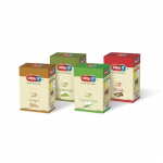 Jivraj 9 kiirtee eelsegupakikeste komplekt, 4 maitset - ingver, kardemon, masala, sidrunhein, iga&uuml;ks 10 pakikest, pakend 4 tk, 150 grammi
