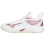 Mizuno Wave Dimension Kang S&uuml;nteetiline nahk Polsterdus Kerge Hingav Madala s&auml;&auml;rega V&otilde;rkpallijalatsid Unisex toss Valge Roosikuldne V1GC224036 41