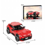 451 tk Maastikuauto Ehitusklotsid Linna Maastur Auto Mudel Moc Klotsid T&auml;iskasvanute Kollektsioon Lauaekspositsioon Laste M&auml;nguasjad P&uuml;hade Kingitused